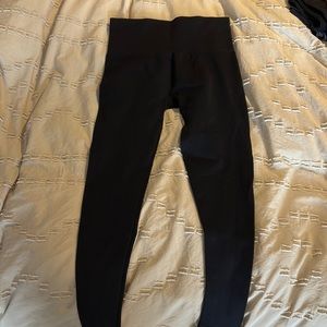 SET active black cropped leggings